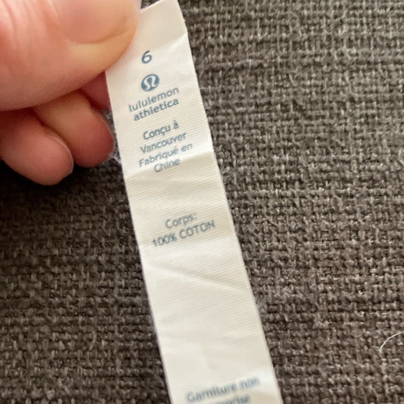 Lululemon After Class Cardigan Button Up Grey 2-Way Wear Cotton Women Sz 6 - Picture 8 of 11